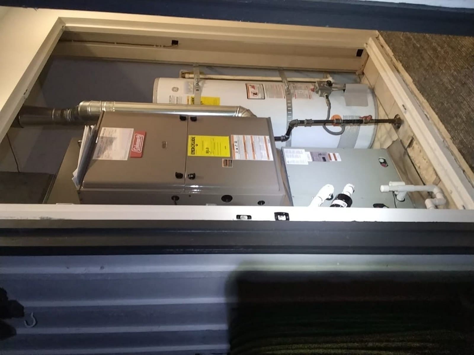 Trane Resolute Heat Pump and Coleman Furnace